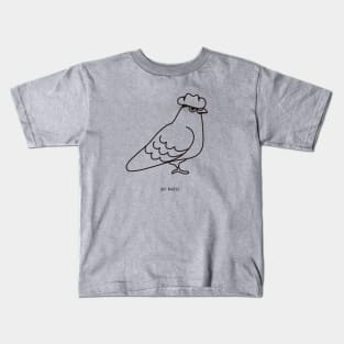 Cowboy Pigeon Kids T-Shirt